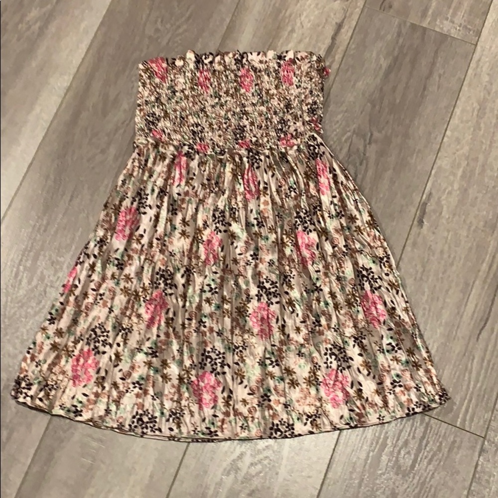 Elastic Tube Top Silky Flirty Top